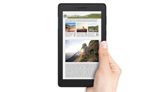 thiết kế Lenovo Tab E7 TB-7104I