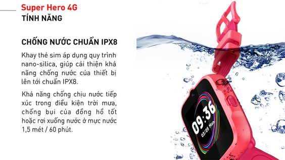 Masstel Super HERO 4G | Khả năng chống nước hoàn hảo