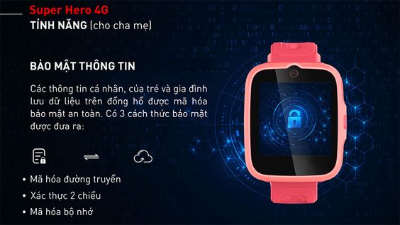 Masstel Super HERO 4G | Bảo mật an toàn