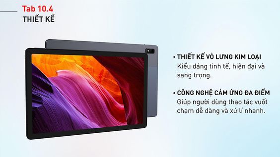 thiết kế Masstel Tab 10.4