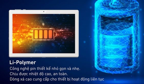Masstel Tab 10 4G | Dung lượng Pin lớn