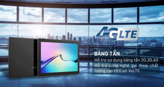 Masstel Tab 10 4G | Trang bị 2 khe sim