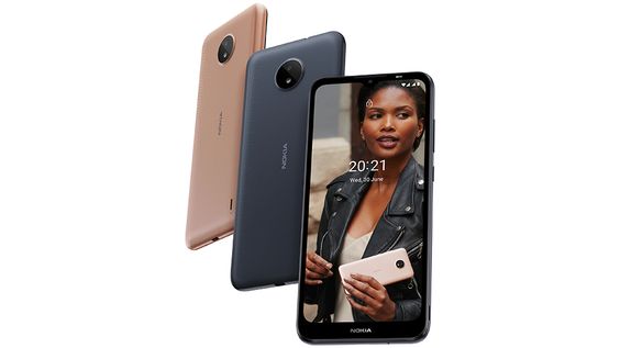 thiết kế Nokia C20