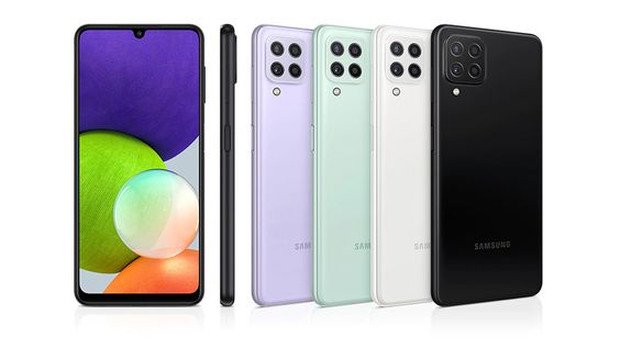 thiết kế Samsung Galaxy A22 4G