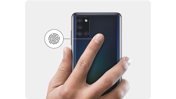 vân tay Samsung Galaxy A21s