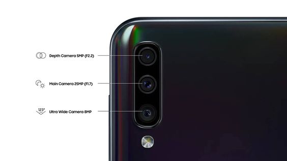 Samsung Galayx A50 128GB 3 camera