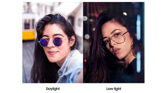 Samsung Galaxy A50 selfie