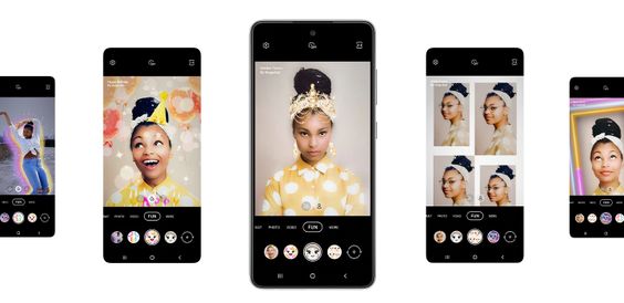 selfie Samsung Galaxy A52s 5G