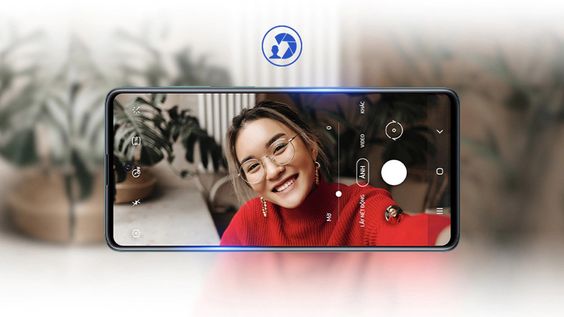 Samsung Galaxy A71 xóa phông