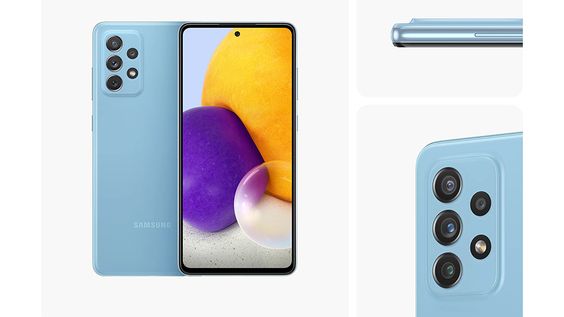 thiết kế Samsung Galaxy A72