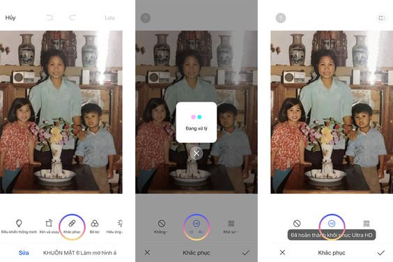 Điện thoại Vivo V20 | Tính năng phục chế ảnh cũ
