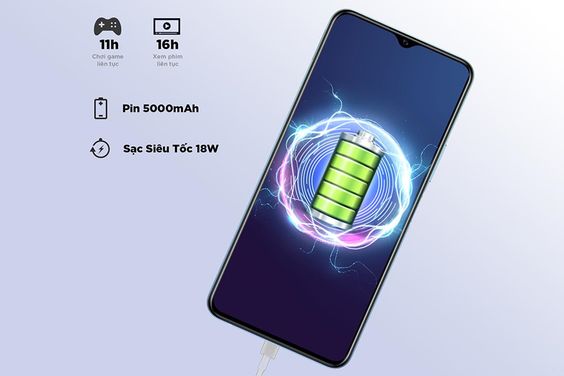 Điện thoại Vivo Y20s | Dung lượng pin lớn