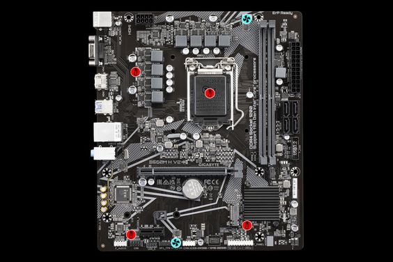 Mainboard Gigabyte B560M H V2 3