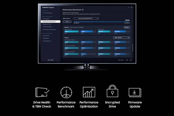 Ổ cứng SSD Samsung 980 PRO 500GB M.2 NVMe - PCIe Gen 4x4 - Đọc: 6900 MB/s - Ghi: 5000 MB/s 10