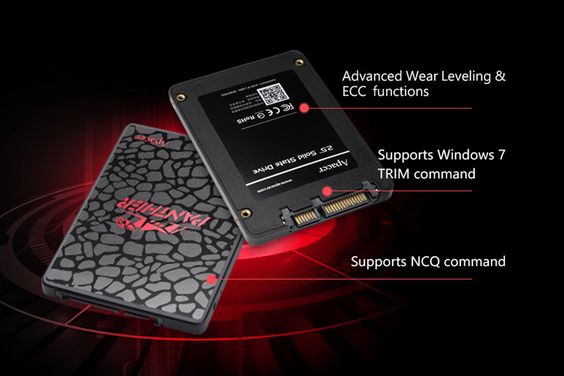 Ổ cứng SSD APACER AS350 256GB 2.5'' SATA III 10