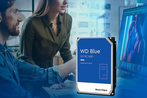 Ổ cứng HDD WD Blue 1TB 3.5 inch SATA III 64MB Cache 7200RPM (WD10EZEX) 3