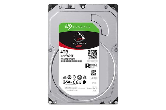 Ổ cứng HDD Seagate IronWolf 4TB 5900rpm SATA 3.5" (ST4000VN006) 2