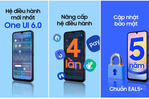 Cập nhật Samsung Galaxy A15 