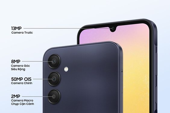 Camera Samsung Galaxy A25 5G