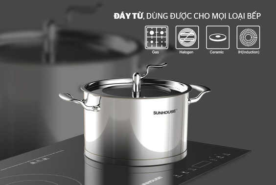 Kinh nghiệm chọn mua nồi inox Sunhouse hữu ích