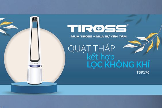 Quạt tháp không cánh Tiross TS-9176 - hình 1