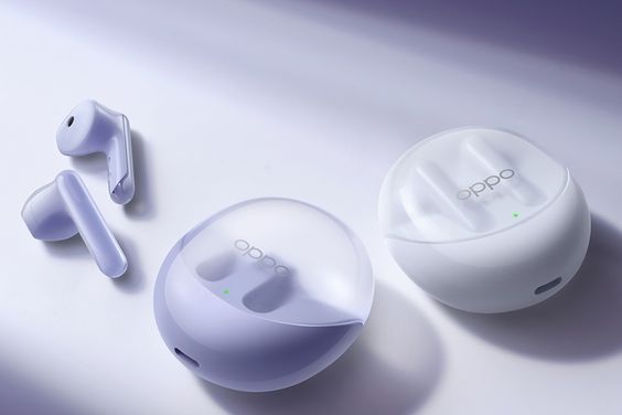 Tai nghe Bluetooth nhét tai OPPO Enco Air3 màu Trắng sạc một lần, sử dụng cả ngày