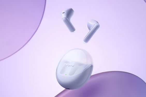 Tai nghe Bluetooth nhét tai OPPO Enco Air3 màu Trắng khử tiếng ồn với công nghệ AI