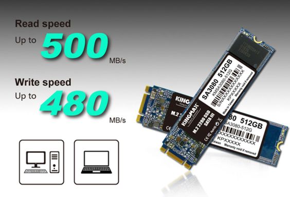 Ổ cứng SSD Kingmax 512GB SA3080 (Ảnh 3)