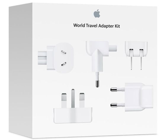 PKNK Bộ chuyển đổi chân sạc World Travel Adapter Kit MD837ZA/A