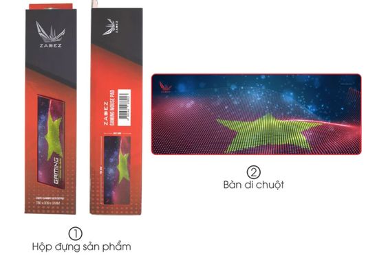 Miếng lót chuột bằng cao su Zadez GP-780V