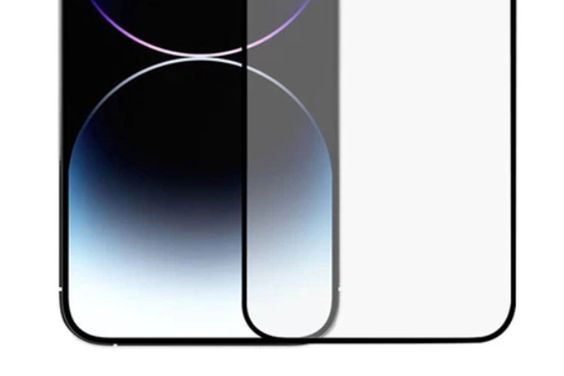 Miếng dán màn hình kính cường lực chống vân tay iPhone 14 Pro Max 10D YVS