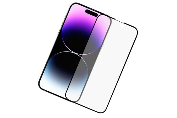 Miếng dán màn hình kính cường lực chống vân tay iPhone 14 Pro Max 10D YVS
