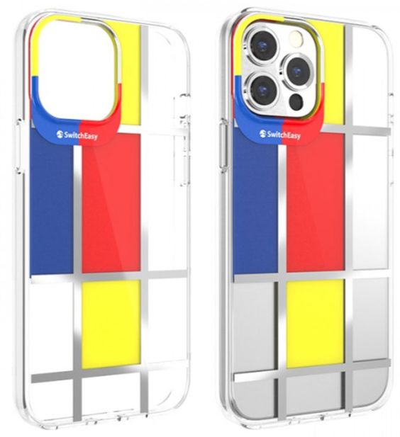 Ốp lưng iPhone 13 Pro SWITCHEASY Artist Mondrian