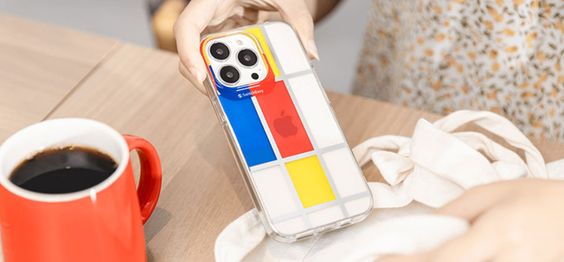 Ốp lưng iPhone 13 Pro SWITCHEASY Artist Mondrian