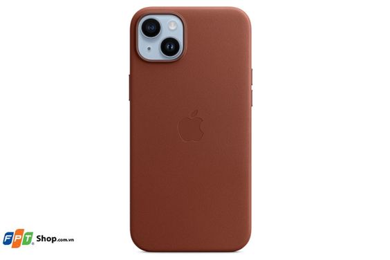 Ốp lưng iPhone 14 Plus Leather Case with MagSafe 4