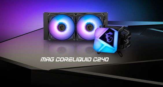 Tản nhiệt nước MSI MAG CORELIQUID C240 ̣̣(Ảnh 1)