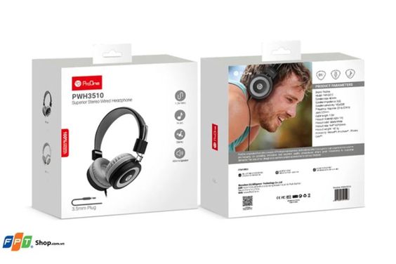 Tai nghe gaming chụp tai có mic ProOne PWH3510 (ảnh 4)