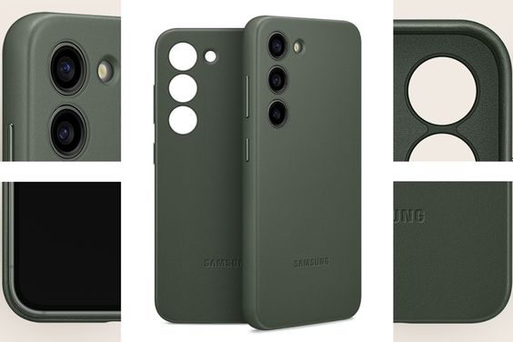Ốp lưng Samsung Galaxy S23 Plus Da Leather Cover
