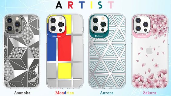 Ốp lưng iPhone 13 Pro Max SWITCHEASY Artist Asanoha 