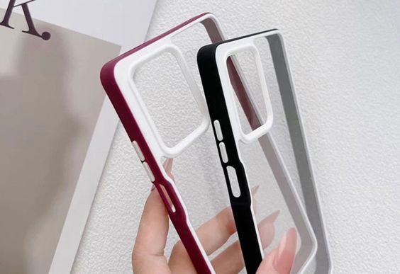 Ốp lưng Samsung A13 Spring Seine Scene trong suốt viền đen