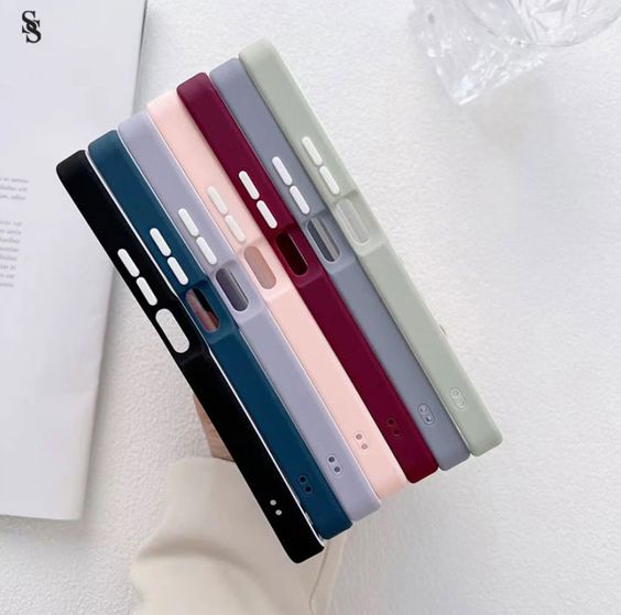 Ốp lưng Samsung A13 Spring Seine Scene trong suốt viền đen