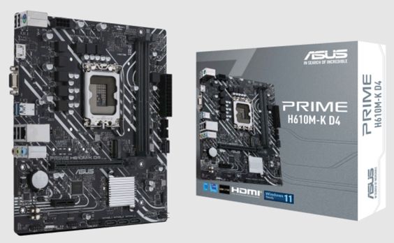 Asus Prime H610M-K D4 (ảnh 1)