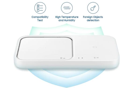 Đế sạc đôi không dây Samsung 15W kèm sạc cáp (ảnh 4)