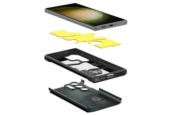 Ốp lưng đế đựng Samsung S23 Ultra Spigen Tough Armor