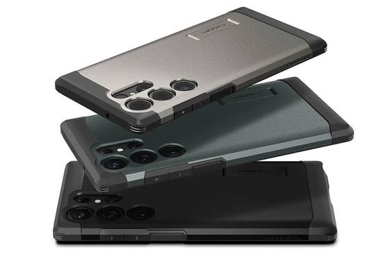 Ốp lưng đế đựng Samsung S23 Ultra Spigen Tough Armor