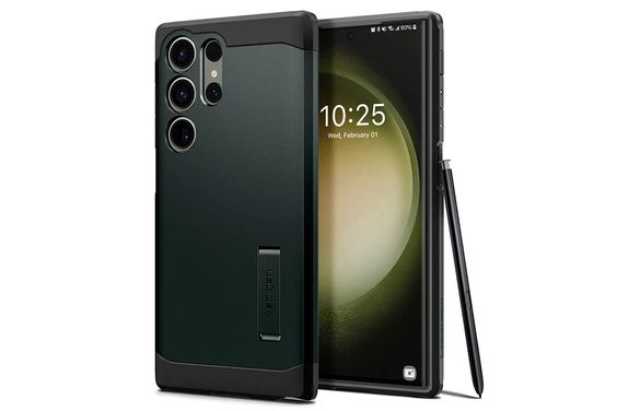 Ốp lưng đế đựng Samsung S23 Ultra Spigen Tough Armor