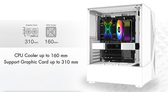 Vỏ case Xigmatek Infinity Arctic 1F (Ảnh 5)