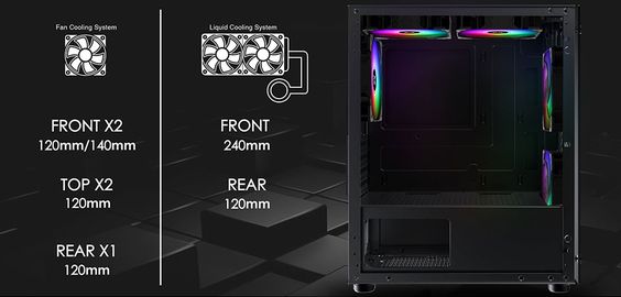 Vỏ Case Xigmatek NYM 2F (Ảnh 4)