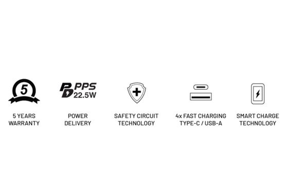 Pin sạc dự phòng Mazer SUPPER Mini QC3.0/PD 22.5W 10000mAh