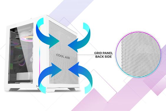 Vỏ Case MIK LV12 Mini Elite – WHITE